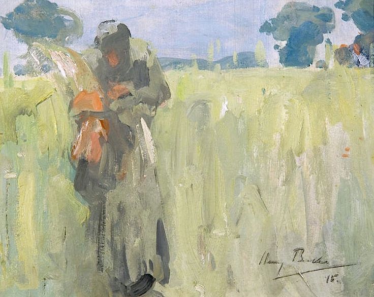 736x586 The 102 Best Paintings Images On Paisajes, Landscape - The Gleaning Painting