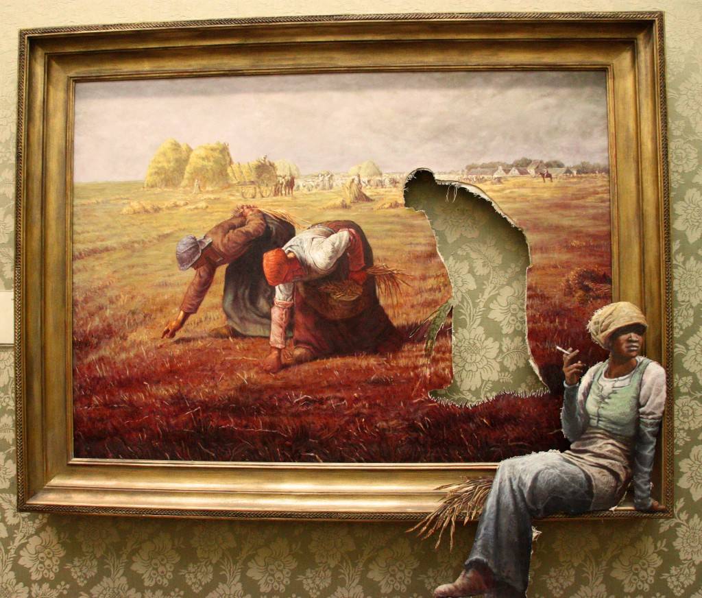 1024x872 The Gleaners, 1857 - The Gleaning Painting