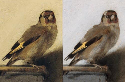 499x328 Leah Waichulis Fine Art Restoration Of The Goldfinch By Carel - The Goldfinch Painting