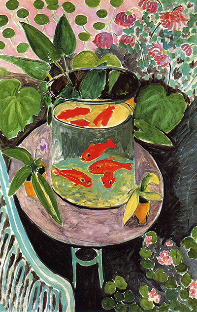 400x632 Goldfish By Henri Matisse - The Goldfish Painting
