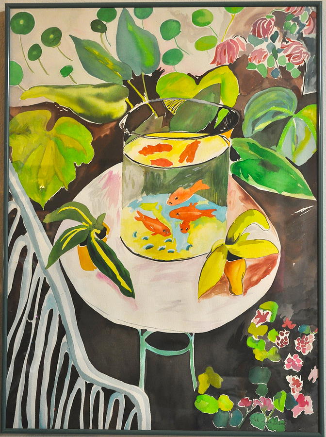 672x900 Replica - The Goldfish Painting