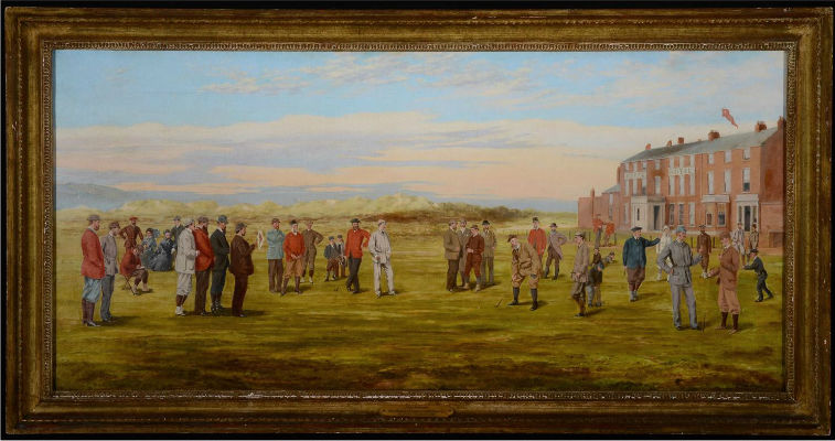 757x400 Pba Galleries Adding Vintage Golf Gear To Its Game Nov. 12 - The Golfers Painting