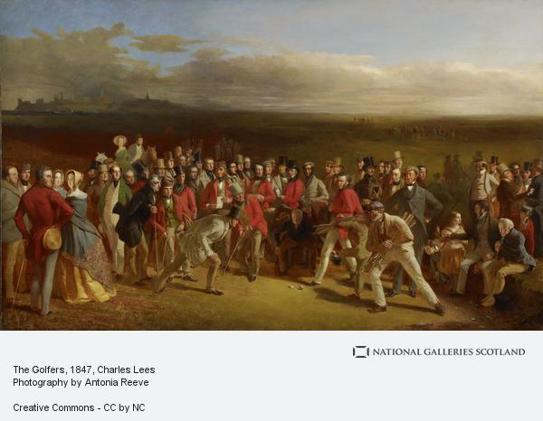 600x466 The Golfers National Galleries Of Scotland - The Golfers Painting