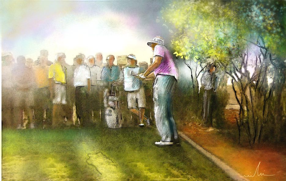 935x594 Golf Paintings Infinity + Some + 2 - The Golfers Painting