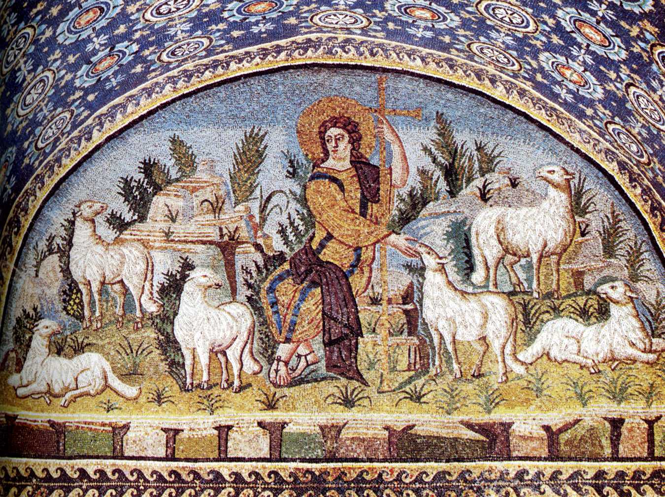 1350x1008 The Good Shepherd Infinite Windows - The Good Shepherd Painting