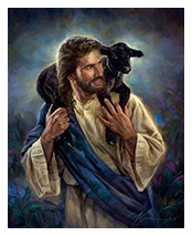 174x213 The Good Shepherd - The Good Shepherd Painting