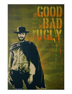 255x330 The Good, The Bad And The Ugly (Pop Art) Art Pop - The Good The Bad And The Ugly Painting