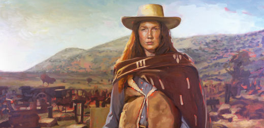 520x252 Felice House Virginia Eastwood In The Good The Bad And The Ugly - The Good The Bad And The Ugly Painting