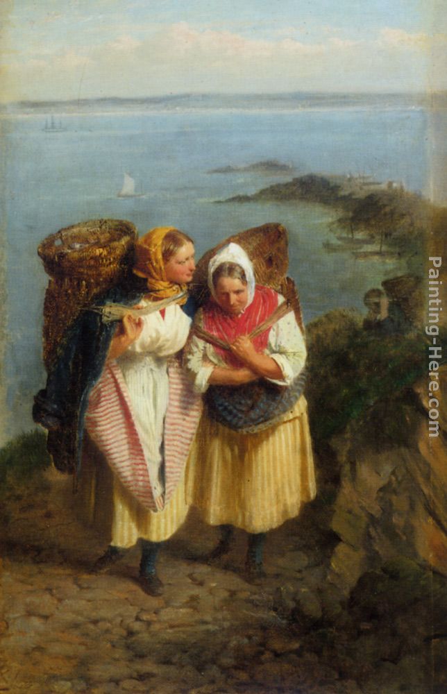 644x1000 John Morgan The Gossips Painting Anysize 50% Off - The Gossips Painting