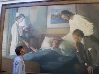 320x240 Harry Anderson - The Great Physician Painting
