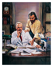 174x220 Medical Collection - The Great Physician Painting