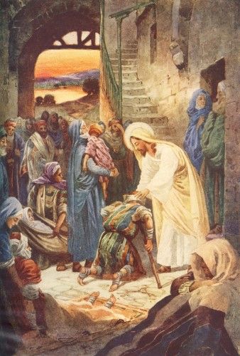 338x500 The Life Of Jesus C.1930 Jesus The Great Physician Poster Print By - The Great Physician Painting