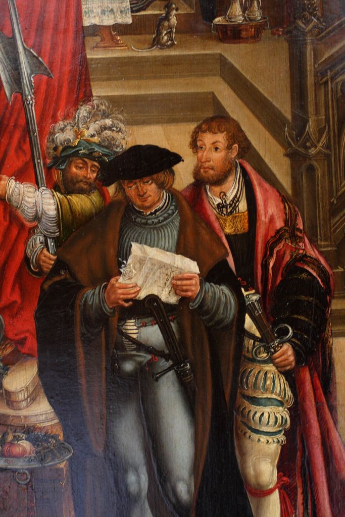 683x1024 Artist Wertinger, Hans, Title The Sick Alexander The Great - The Great Physician Painting