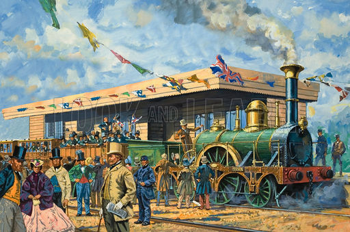 512x339 Historical Articles And Illustrations Blog Archive The Best - The Great Western Railway Painting