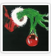 210x230 Grinch Painting Amp Mixed Media Stickers Redbubble - The Grinch Painting