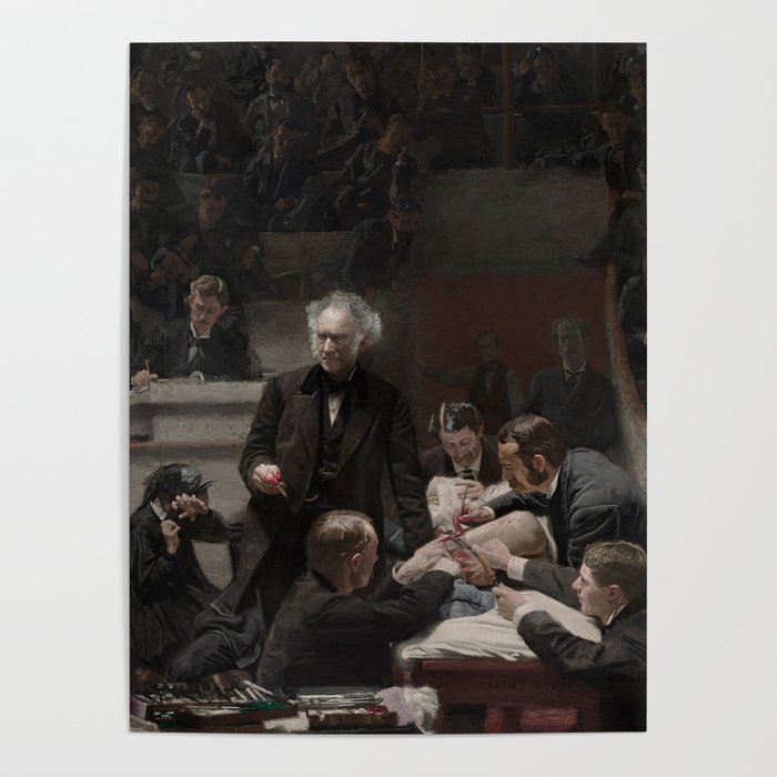 700x700 Thomas Eakins - The Gross Clinic Painting