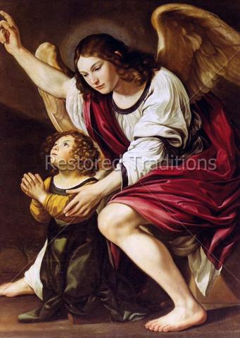 341x480 Royalty Free Pictures Of Guardian Angels Amp Archangels - The Guardian Angel Painting