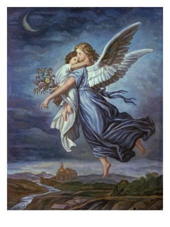 338x450 Beautiful Guardian Angels Artwork For Sale, Posters And Prints - The Guardian Angel Painting