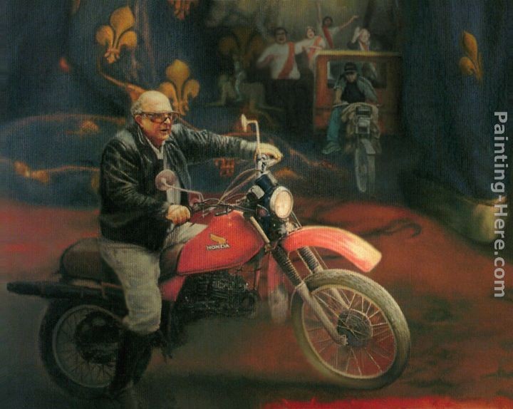 720x574 Luis Jose Estremadoyro The Guardian Of Liberty [Detail Ii - The Guardian Painting