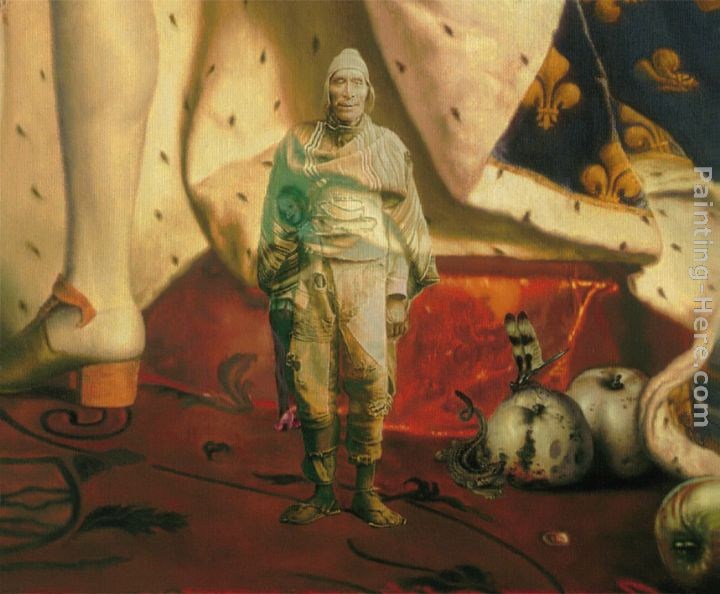 720x594 Luis Jose Estremadoyro The Guardian Of Liberty [Detail Iii - The Guardian Painting