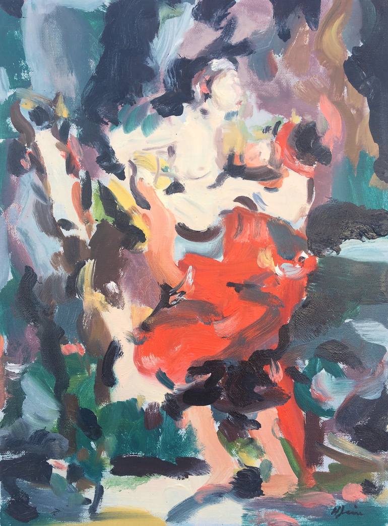 770x1044 Saatchi Art The Guardian Painting By Heidi Lanino - The Guardian Painting