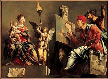 350x254 Haarlem Guild Of St. Luke - The Guild Painting