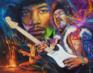 300x234 Top Good Art - The Guitarist Painting