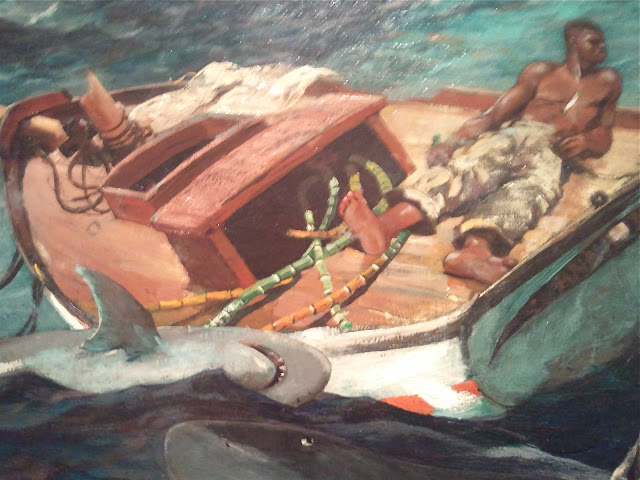 640x480 The Gulf Stream By Winslow Homer (1899) President Ella - The Gulf Stream Painting