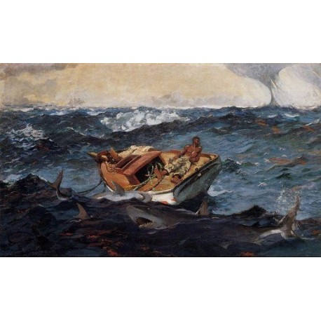 458x458 The Gulf Stream By Winslow Homer - The Gulf Stream Painting