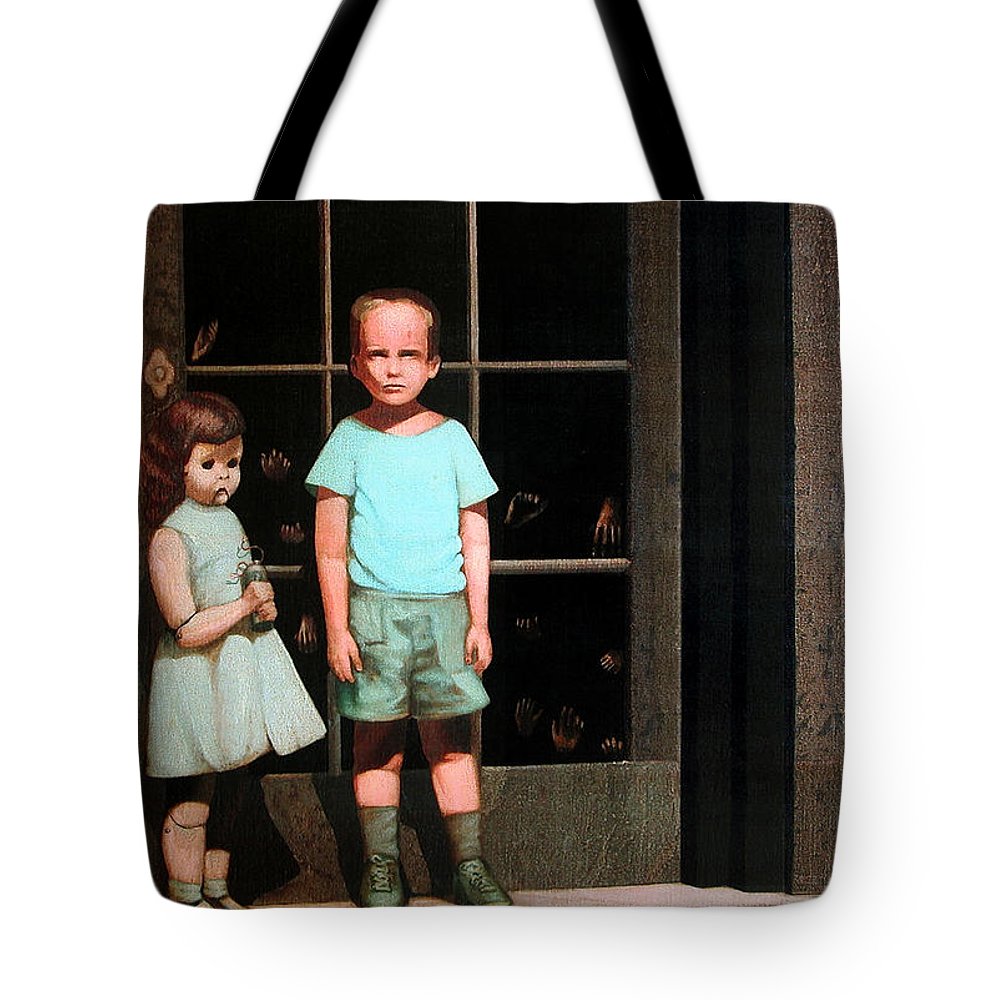 1000x1000 The Hands Resist Him Tote Bag For Sale By William Stoneham - The Hands Resist Him Painting