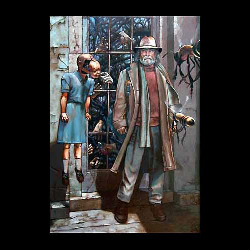 500x500 The Haunted Ebay Painting - The Hands Resist Him Painting