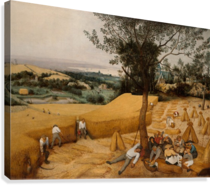 429x379 The Harvesters - The Harvesters Painting