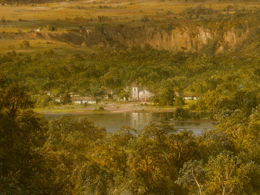 846x637 Heart Of The Andes Frederic Edwin Church 09.95 Work Of Art - The Heart Of The Andes Painting