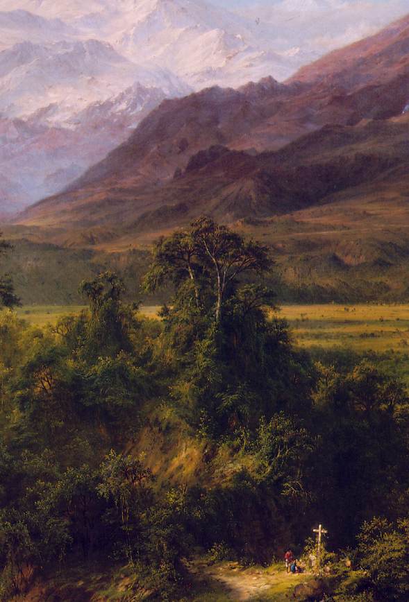589x868 The Heart Of The Andes The Butterfly Diaries - The Heart Of The Andes Painting