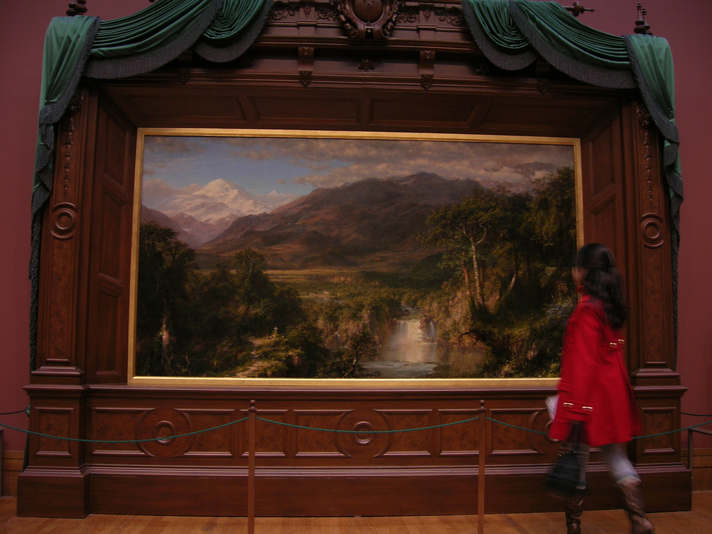 1024x768 Frederic Edwin Church Heart Of The Andes When Painting - The Heart Of The Andes Painting