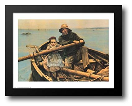 425x343 The Helping Hand, 1881 22x20 Framed Art Print By - The Helping Hand Painting