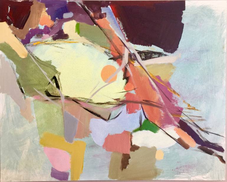 770x618 Saatchi Art The Hermit Painting By Lureline Weatherly - The Hermit Painting