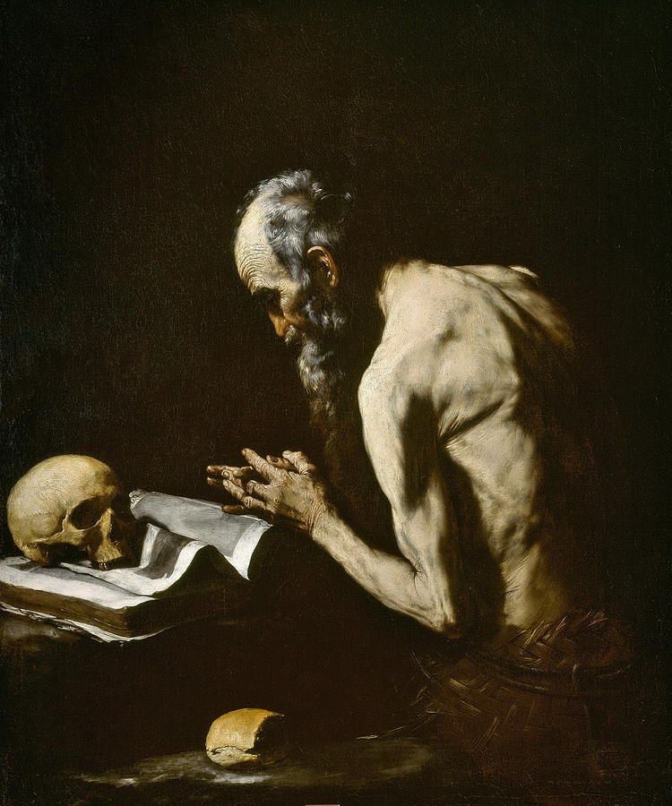 750x900 Saint Paul The Hermit Painting By Jusepe De Ribera - The Hermit Painting
