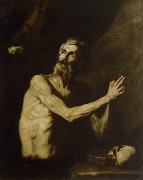 575x723 Saint Paul The Hermit The Walters Art Museum Works Of Art - The Hermit Painting
