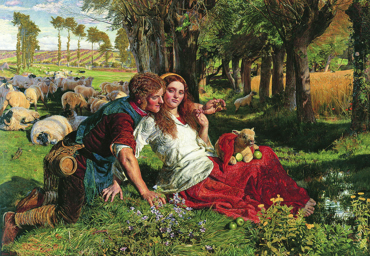 1200x830 When Leadership Fails Holman Hunt - The Hireling Shepherd Painting