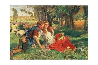 The Hireling Shepherd Painting at PaintingValley.com | Explore ...