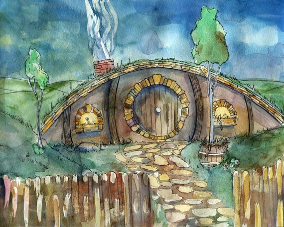 570x456 The 415 Best Merry Gathering Of Dwarves Images - The Hobbit Painting