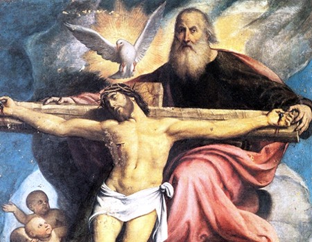 450x350 Liguori Publications - The Holy Trinity Painting