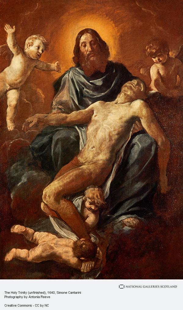 600x1013 The Holy Trinity (Unfinished) National Galleries Of Scotland - The Holy Trinity Painting