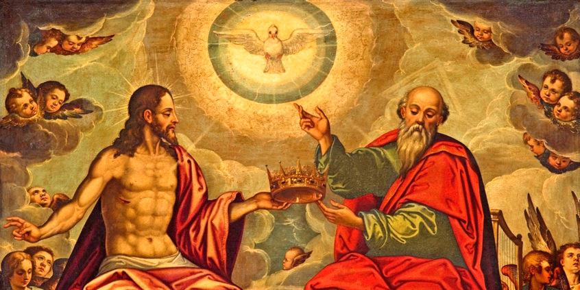 846x423 Stunning Holy Trinity Painting Entry Ideas And Remodel - The Holy Trinity Painting