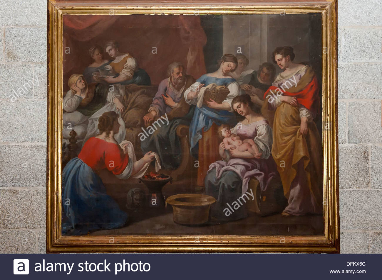 1300x955 Se Cathedral Santa Maria, The Birth Of The Holy Virgin Mary Stock - The Holy Virgin Mary Painting