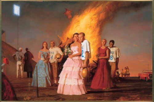 500x332 Painting - The Homecoming Painting