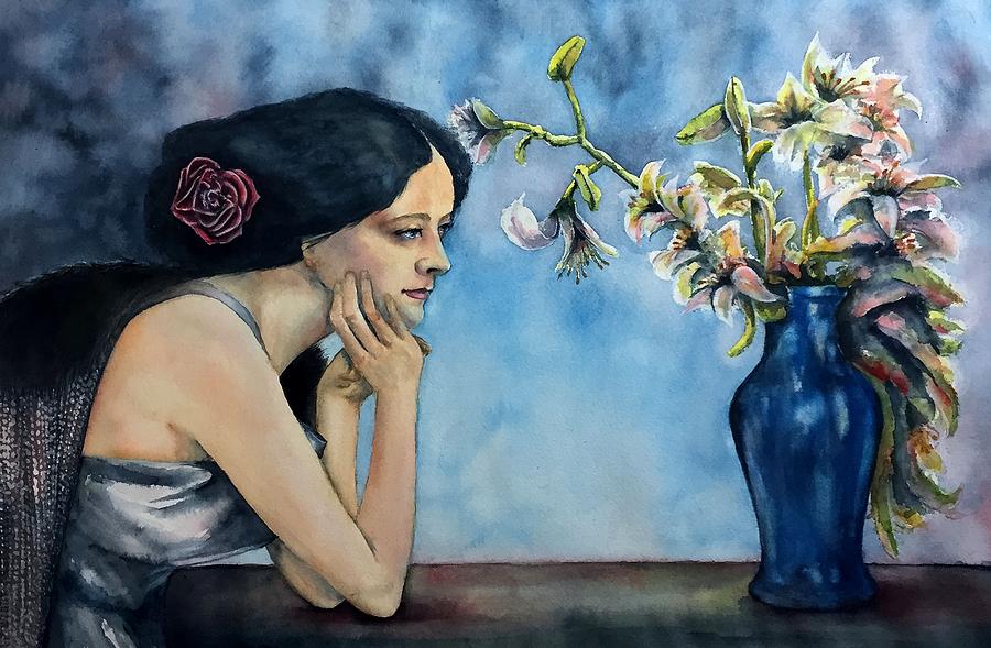 900x589 A Daydream Believer And A Homecoming Queen Painting By Don Whitson - The Homecoming Painting