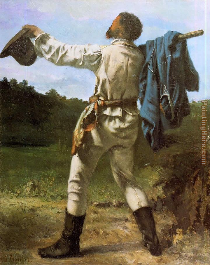 720x907 Gustave Courbet The Homecoming Painting Anysize 50% Off - The Homecoming Painting