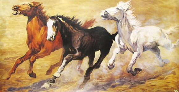 580x298 The Working Horse The Art Of Rhetoric - The Horse Painting